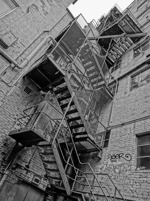 Fire stairs
